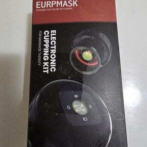 EURPMASK Electronic Cupping Kit - Black and Red Packaging